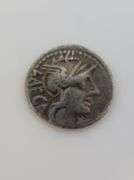 125 BC Roman Republic, AR Denarius