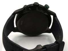 Gucci G timeless black PVD quartz chronograph watch