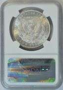 Blazing nearly Gem BU 1880-CC Morgan Silver Dollar. NGC MS64