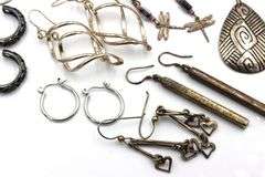 Group lot of Vintage 925 sterling silver earrings