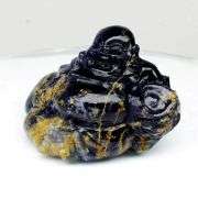 Very large hand cut 283.79ct untreated Sapphire Buddha!