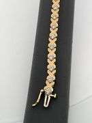 CERTIFIED BRAND NEW 14K YELLOW GOLD DIAMOND BRACELET