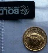 Frosty BU 2025 $5 Gold Eagle