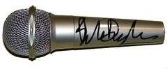 Bob Dylan Autographed Facsimile Signed Microphone