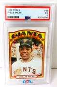 Willie Mays 1972 Baseball Card, 5 EX