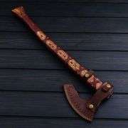 Viking Axe Carbon Steel Blade with Ash Wood Handle