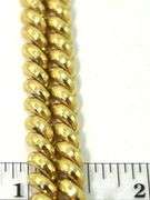 Two-Row 14K Yellow Gold San Marco Style Bracelet