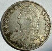 Sharp 1826 Bust Half