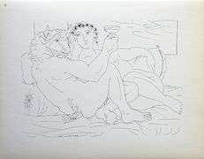 PABLO PICASSO, DRINKING MINOTAUR