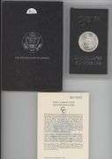 Choice BU 1882-CC Morgan Silver Dollar. Original GSA pack with outer box & cert