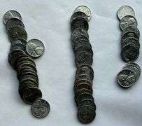 Roll of BU 1943 Steel Cents