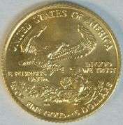 Superb pristine Gem BU 1986 (Roman Numerals) $5 Gold Eagle