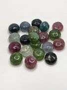 Mesmerizing spinning polychromatic gemstones, total weight of 130 carats