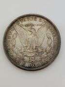 1881 S Morgan Silver Dollar, Toned "Flashy" UNC