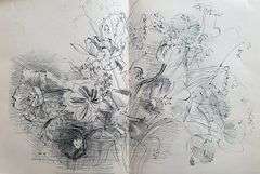 Raoul Dufy! Very Rare Drawings and Sketches from the Cartoons and Notebooks of Raoul Dufy. 1944.