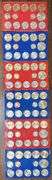 3 2007 'P' & 'D' 14-piece Mints Sets in original packaging