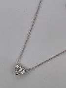 CERTIFIED BRAND NEW 14K WHITE GOLD DIAMOND NECKLACE