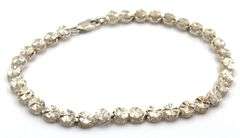 Group lot of 4 Vintage 925 sterling silver bracelets