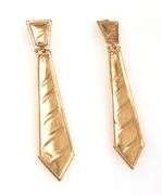 Tasteful 14k yellow Gold Dangle Earrings