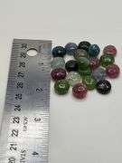Mesmerizing spinning polychromatic gemstones, total weight of 130 carats