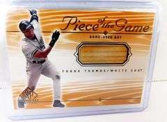 Frank Thomas 2000 Game Used Bat Baseball Card