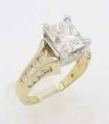 GIA Certified 3.87CTW Earth Mined Diamond Ring