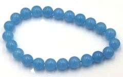 Lot of 4 gemstone beaded bracelets