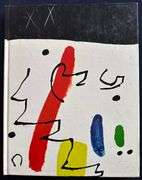 very rare Miro, 1955, Panorama 76. Special Japon". With one original lithograph in color by Miro