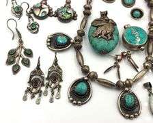 Vintage 925 sterling silver group lot of mixed jewelry