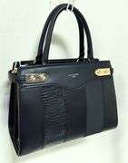 Stylish Multi Textured Gray Color Designer Bag By David Jones-Paris