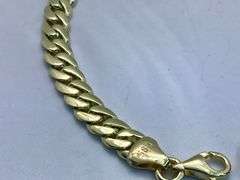14K Yellow Gold Miami Cuban Link Bracelet