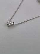 CERTIFIED BRAND NEW 14K WHITE GOLD DIAMOND NECKLACE