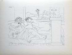 PABLO PICASSO, SCULPTOR AND MODEL