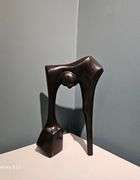 Captivating Bronze by Gila Hamzani Gila Hamzani Head Stand