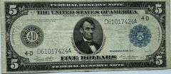 $5 Cleveland Series of 1914 FRN