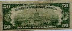 $50 Fed Bank Chicago 1929 National Currency Note