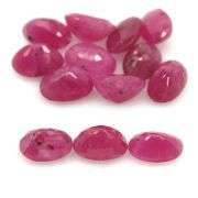 Rare heated only 9.83ct Ruby set from Madagascar