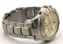 Fossil Chronograph 2 tone watch