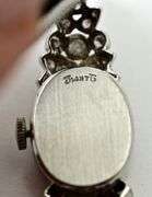 Diamond-Laden 14K White Gold Ladies Guildcrest Watch