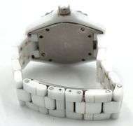 Swiss Legend Karamica white ceramic diamond quartz watch
