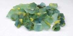 Heavy! 101.15ct uncut, untreated Grandidierite set!