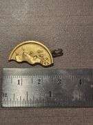 Vintage cut of one Pahlavie gold coin pendant 4 gram