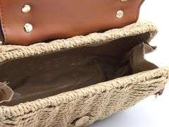 Beach bag with hobo handle