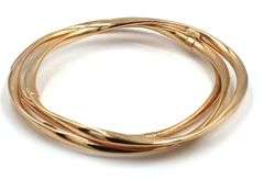 Itaor Italy 925 Sterling Silver Set Of Three Bangles