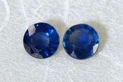 Fine Sapphire Pair - 5.5mm
