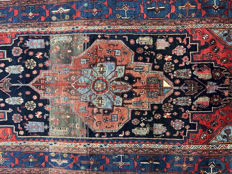 Hand Woven Persian Zanjan 4.2x8.6