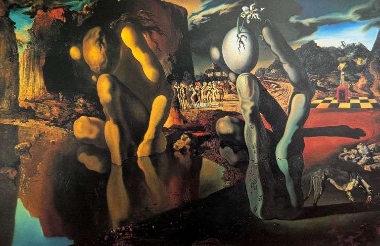 Salvador Dali, The Metamorphosis of Narcissus