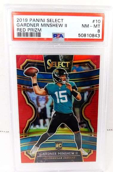 Gardner Minshew 2019 Rookie Football Card, 8 NM-MT