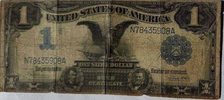 1899 $1 Black Eagle Silver Certificate