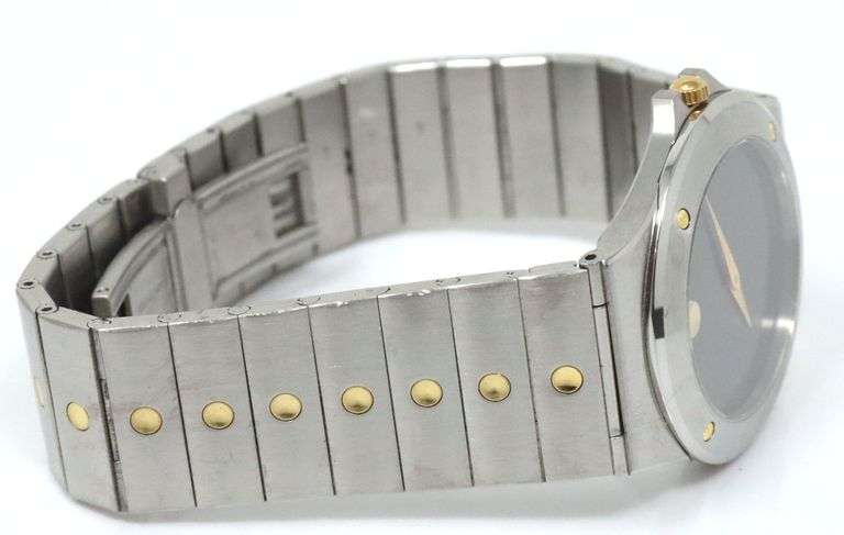 Movado Muesum 2 tone quartz watch